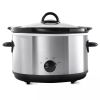 4.5qt Slow Cooker Silver