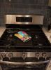 Yellow Labrador Hippie Dawg Oven Mitt Heat Resistant Thick Oven Mitt for Hot Pans and Oven, Kitchen Mitt Protect Hands, Cooking Baking Glove