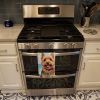 Norwich Terrier Luau Kitchen Towel Dish Cloths Guest Hand Towel Decorative Bathroom Towel for Face,Tea, Dishcloth, Kitchen and Bath