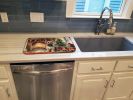 Silky Terrier Cozy Christmas Dish Drying Mat Absorbent Dish Drying Mat Pad for Kitchen Counter Dish Drainer Mat for Countertop, 14 x 21", Multicolor