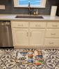 Golden Retriever The Chef Memory Foam Kitchen Mat Machine Washable Anti-Fatigue Mat Cushion Comfort Bath Mat or Kitchen Rug