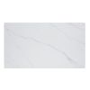 Modern Contemporary Dining Table 1pc Sintered Stone Tabletop Marble-Look Black Metal Legs Kitchen Dining Furniture