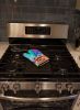Pomeranian Hippie Dawg Oven Mitt Heat Resistant Thick Oven Mitt for Hot Pans and Oven, Kitchen Mitt Protect Hands, Cooking Baking Glove