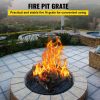 VEVOR Fire Pit Grate, Heavy Duty Iron Round Firewood Grate, Round Wood Fire Pit Grate 19", Firepit Grate with Black Paint