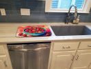 Colorful Strawberries Dish Drying Mat Absorbent Dish Drying Mat Pad for Kitchen Counter Dish Drainer Mat for Countertop, 14 x 21", Multicolor