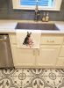 NEW German Shepherd Puppy so Loved Kitchen Towel Set of 2 White Dish Towels Decorative Bathroom Hand towel for Hand, Face, Hair, Yoga, Tea, Dishcloth
