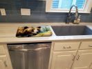 Grizzly Bear Dish Drying Mat Absorbent Dish Drying Mat Pad for Kitchen Counter Dish Drainer Mat for Countertop, 14 x 21", Multicolor
