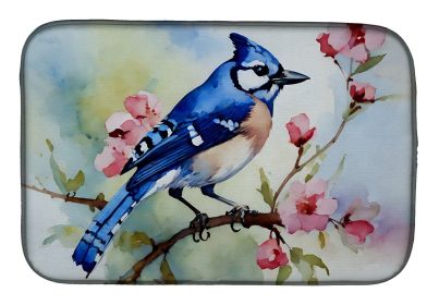 Blue Jay Dish Drying Mat Absorbent Dish Drying Mat Pad for Kitchen Counter Dish Drainer Mat for Countertop, 14 x 21", Multicolor (Default: Default)
