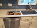 Deer Dish Drying Mat Absorbent Dish Drying Mat Pad for Kitchen Counter Dish Drainer Mat for Countertop, 14 x 21", Multicolor